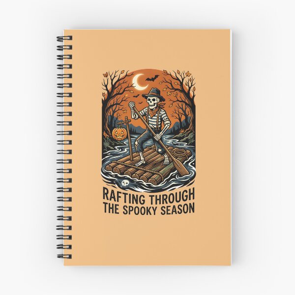 Item preview, Rafting through the spooky season - Halloween for rafters designed and sold by ParadoxParadox.