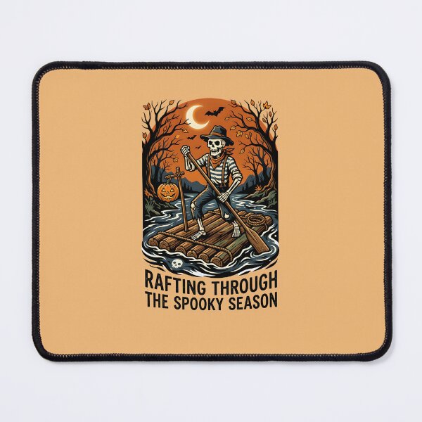 Item preview, Rafting through the spooky season - Halloween for rafters designed and sold by ParadoxParadox.