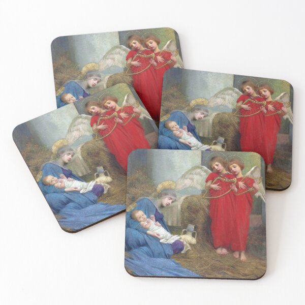 Item preview, Angels Entertaining the Holy Child - Marianne Stokes 1893 designed and sold by forgottenbeauty.