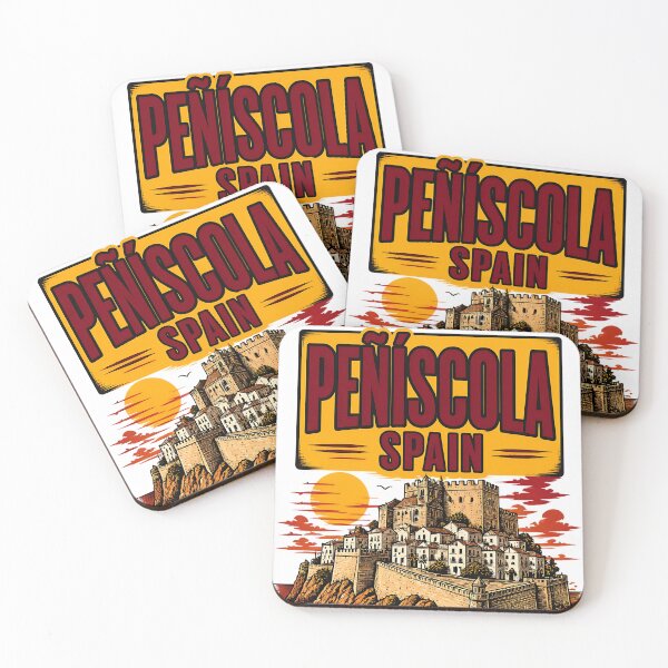 Item preview, Peniscola Spain Vintage Travel Tourism designed and sold by TravelersGems.