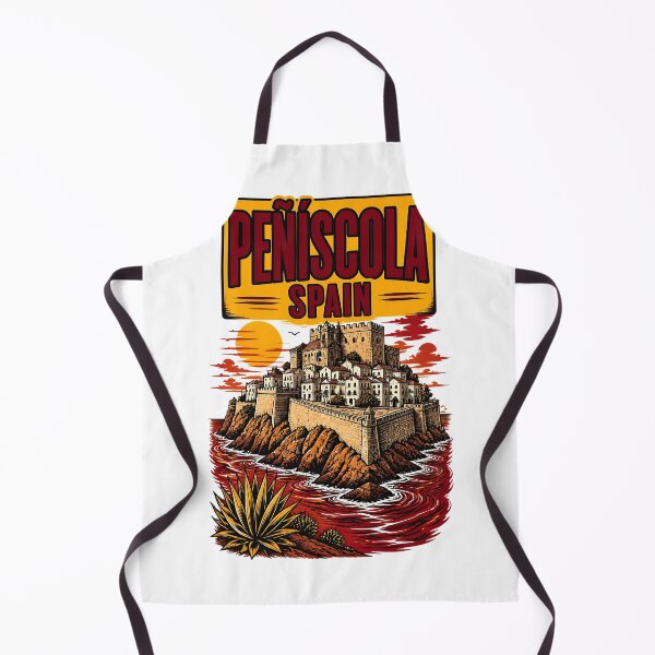 Item preview, Peniscola Spain Vintage Travel Tourism designed and sold by TravelersGems.