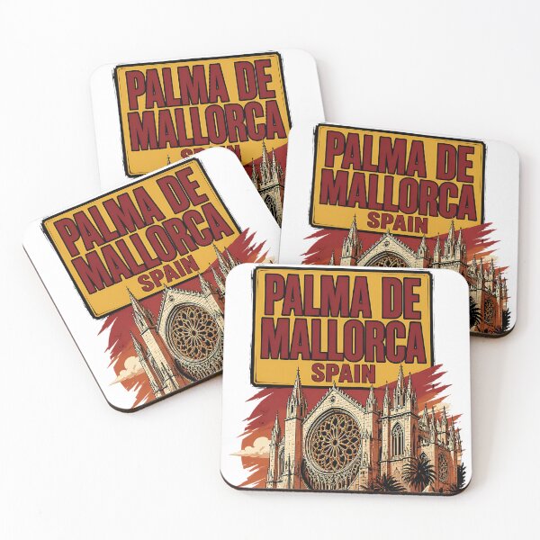 Item preview, Palma De Mallorca Spain Vintage Travel Tourism designed and sold by TravelersGems.