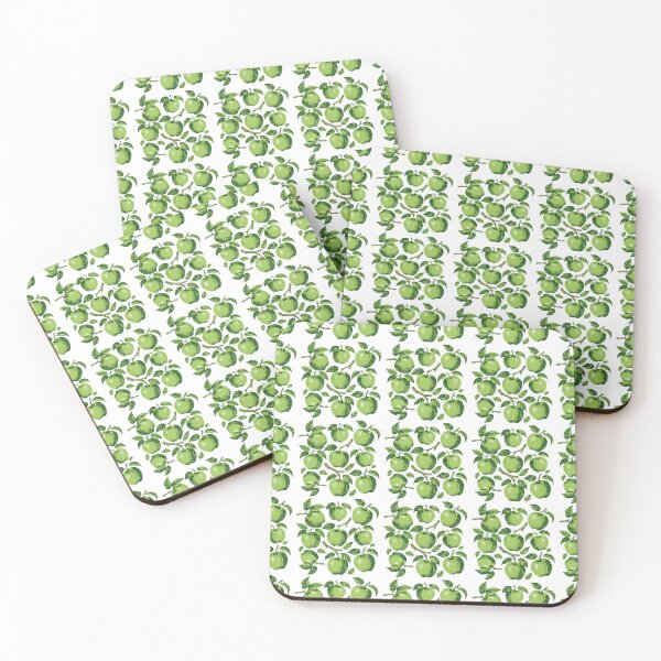 Item preview, Vintage Hand Drawn Green Apples Botanical Illustration designed and sold by WildArtIT.