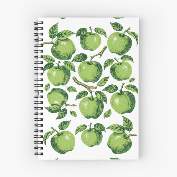 Item preview, Vintage Hand Drawn Green Apples Botanical Illustration designed and sold by WildArtIT.