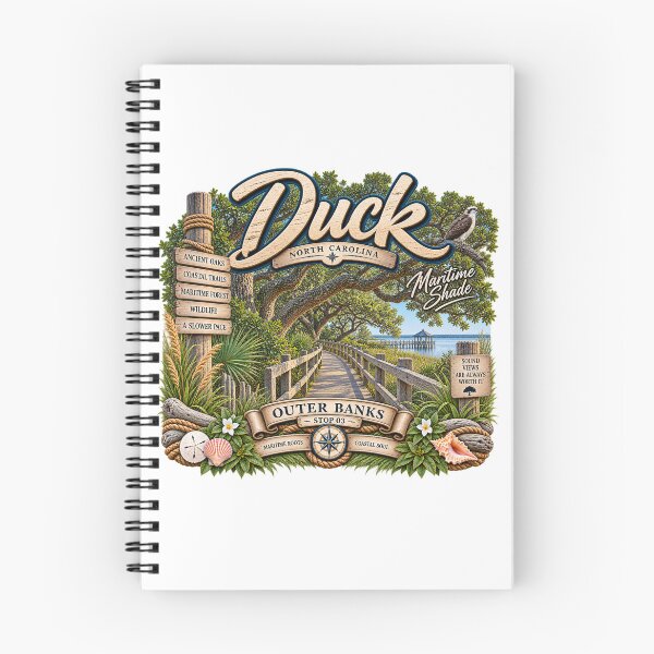 Item preview, Duck NC Maritime Forest Boardwalk designed and sold by The Coastal Route.