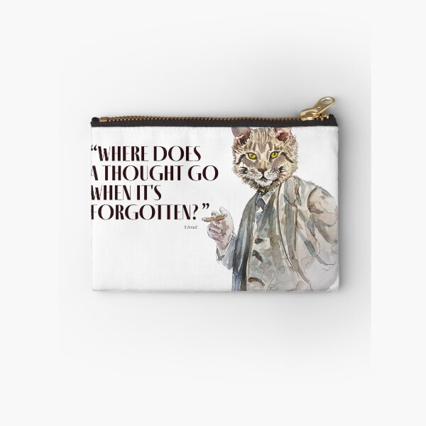 Item preview, Freud cat designed and sold by Qualali Studio.