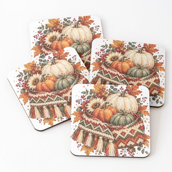 Item preview, Cozy Autumn Pumpkin Woven Basket designed and sold by Gold Turtle  Lina.