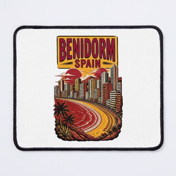Item preview, Benidorm Spain Vintage Travel Tourism designed and sold by TravelersGems.