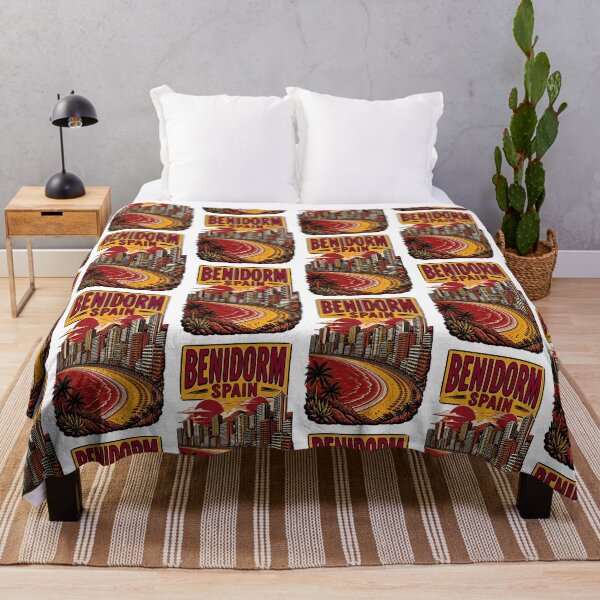 Item preview, Benidorm Spain Vintage Travel Tourism designed and sold by TravelersGems.