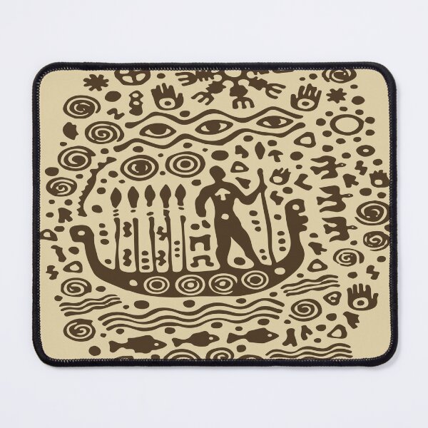 Item preview, Ancient Warrior Voyager Ship Art designed and sold by RamyGallery.