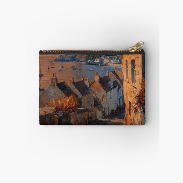 Item preview, St Austell Cornwall Original Custom Vintage Poster Wall Art Design Pillow Gift designed and sold by Cool Robot Bro..