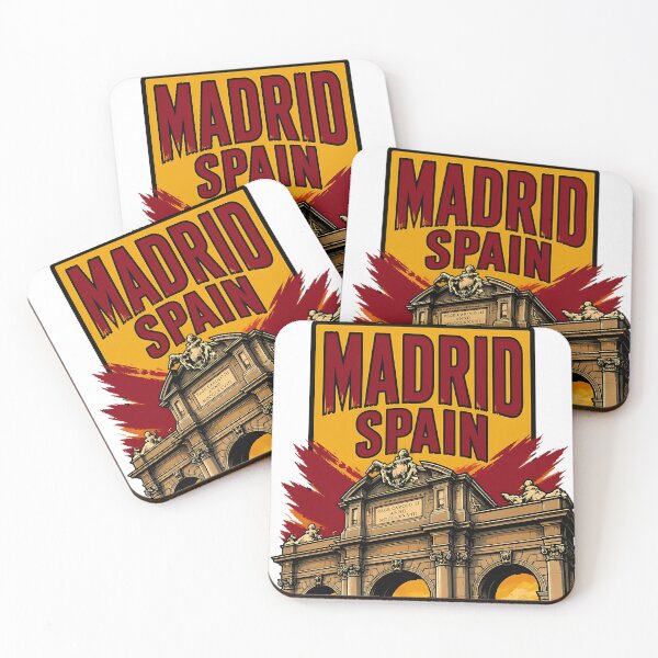 Item preview, Madrid Spain Vintage Travel Tourism designed and sold by TravelersGems.