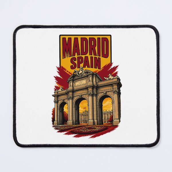 Item preview, Madrid Spain Vintage Travel Tourism designed and sold by TravelersGems.