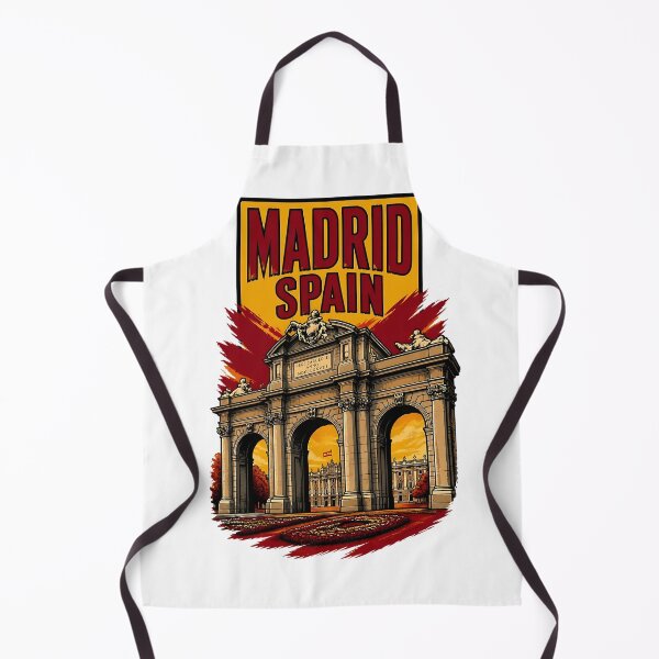 Item preview, Madrid Spain Vintage Travel Tourism designed and sold by TravelersGems.