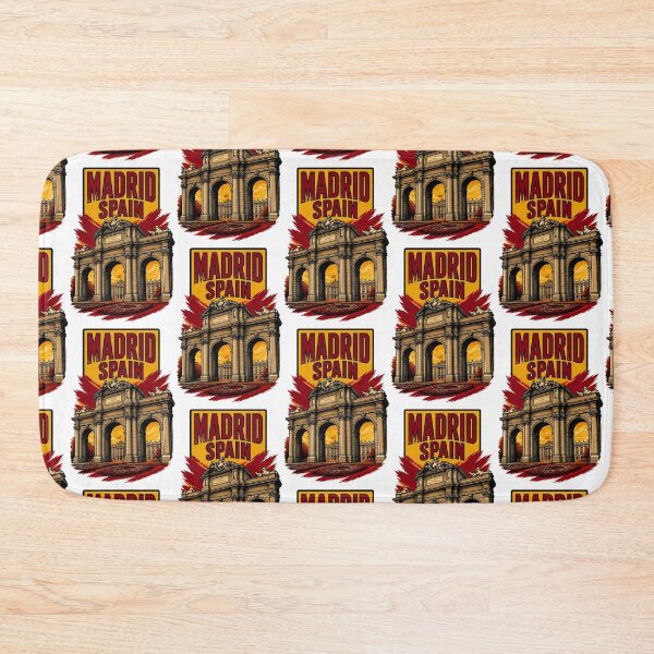 Item preview, Madrid Spain Vintage Travel Tourism designed and sold by TravelersGems.