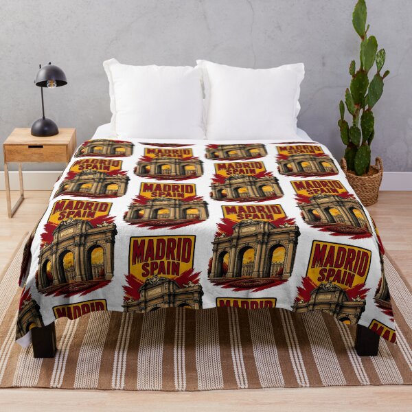 Item preview, Madrid Spain Vintage Travel Tourism designed and sold by TravelersGems.