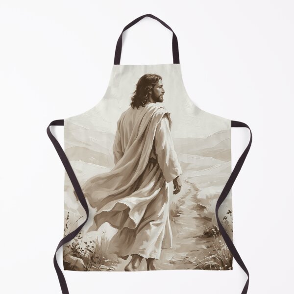 Item preview, Jesus Walking Spiritual Path Landscape ,Jesus Christ, Jesus , Lord Christ, Christian, Religious designed and sold by stylishdzign.