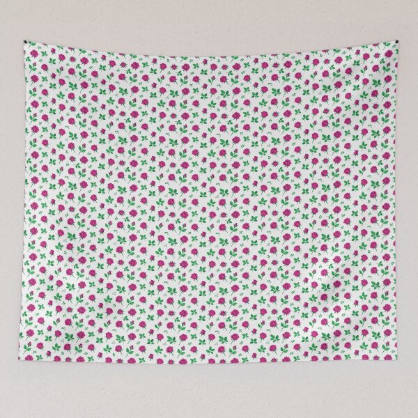 Item preview, Hand Drawn Pink Roses Seamless Pattern designed and sold by WildArtIT.