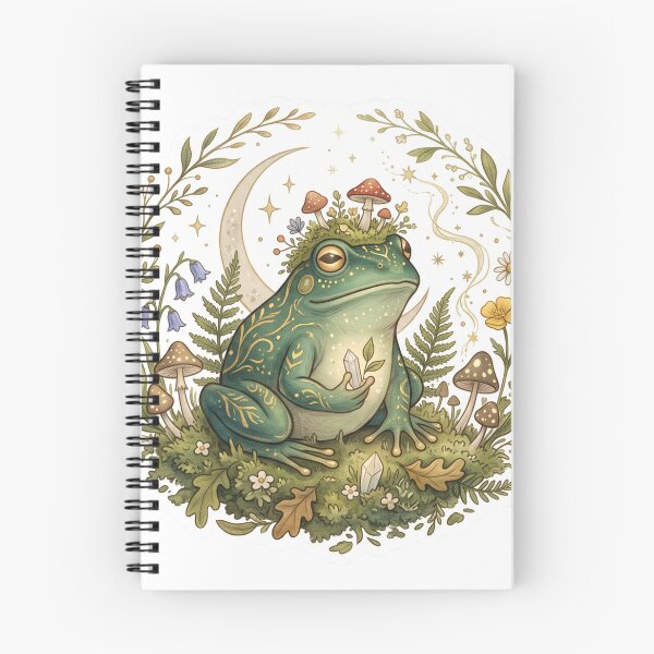 Item preview, Cottagecore Magic Frog Aesthetic Cottage Witch designed and sold by segathi.