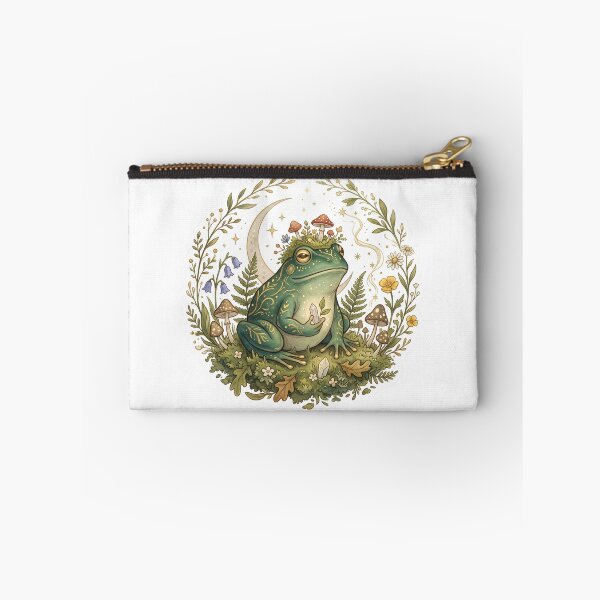 Item preview, Cottagecore Magic Frog Aesthetic Cottage Witch designed and sold by segathi.