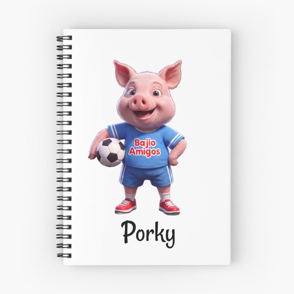 Item preview, El Porko - Futbol All Star designed and sold by BajioAmigos.