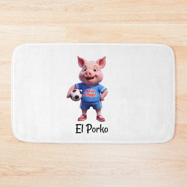 Item preview, El Porko - Futbol All Star designed and sold by BajioAmigos.