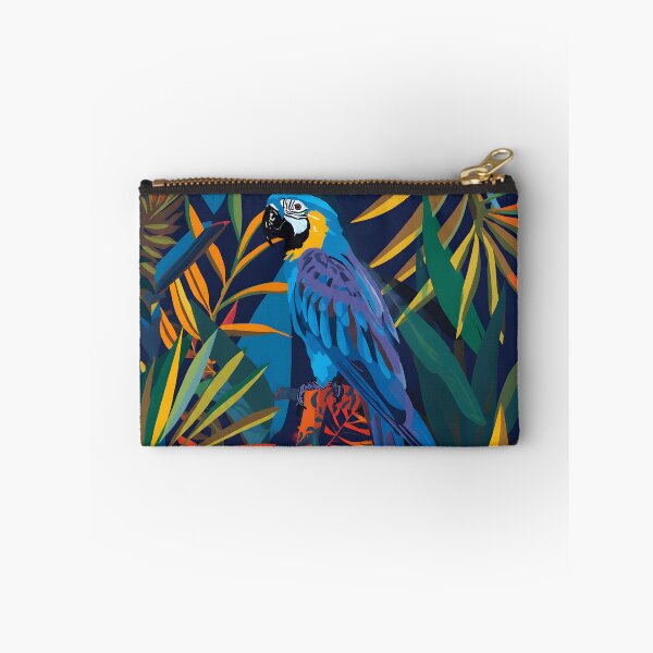 Item preview, Blue Macaw of the Amazon – Tropical Amazonian Art designed and sold by BrazilArtShop.