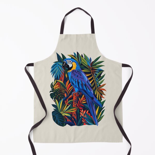 Item preview, Blue Macaw of the Amazon – Tropical Amazonian Art designed and sold by BrazilArtShop.