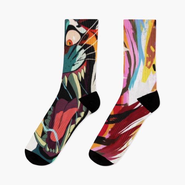 Item preview, The Tiger's Pounce and Neon Bounds (V4) designed and sold by SabaMirzique.