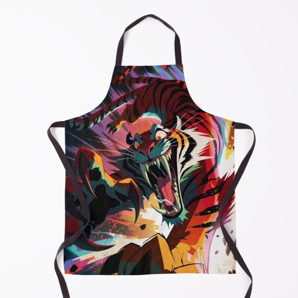 Item preview, The Tiger's Pounce and Neon Bounds (V4) designed and sold by SabaMirzique.