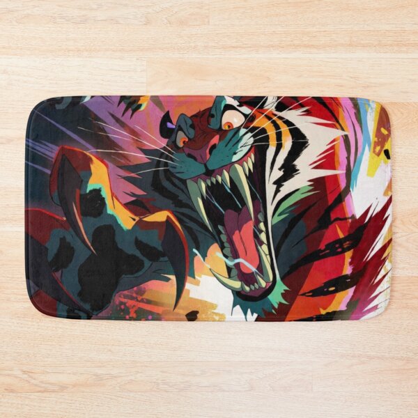 Item preview, The Tiger's Pounce and Neon Bounds (V4) designed and sold by SabaMirzique.