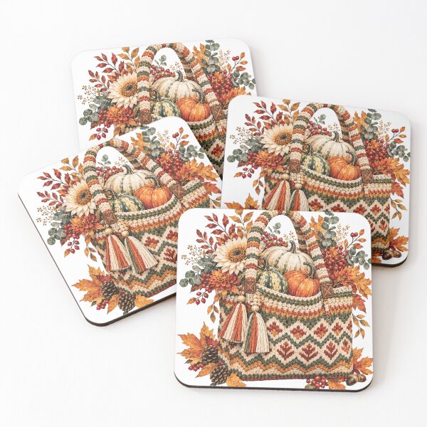 Item preview, Autumn Pumpkin Woven Basket Bag designed and sold by Gold Turtle  Lina.