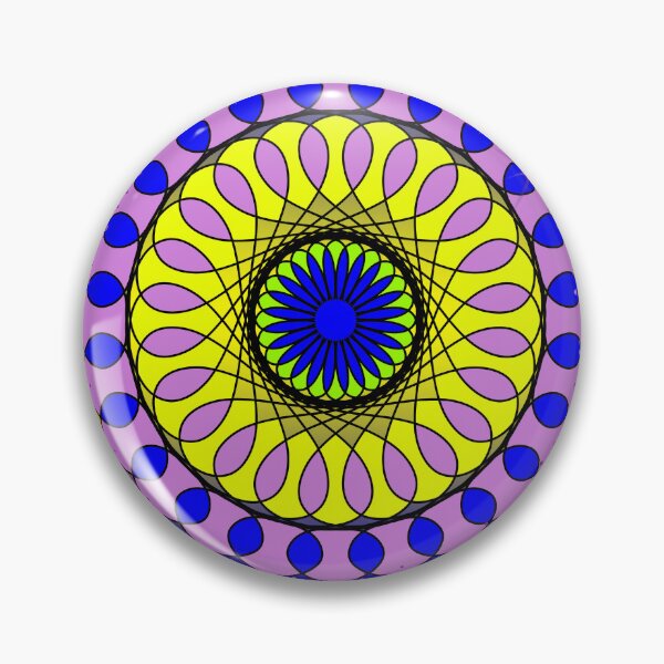 Item preview, yellow and pink magnet sticker designed and sold by LasonasDesigns.