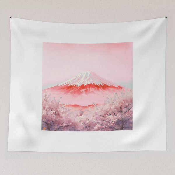 Item preview, pink Mount fuji designed and sold by Rockveil Co..