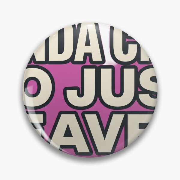 Item preview, Kinda Chic To Just Leave Funny Meme Sticker Design designed and sold by Ninjacatoff.