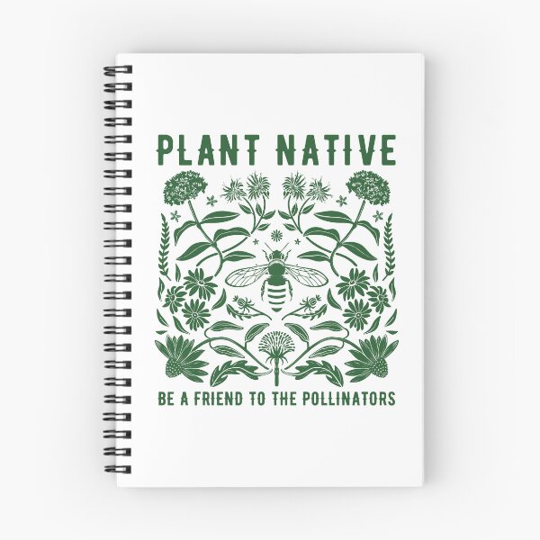 Item preview, Pollinator Garden Shirt, Native Plant Wildflower Tee, Coneflower Milkweed Botanical Graphic, Green Save the Bees Nature Lover Gift designed and sold by Flora-and-Fable.