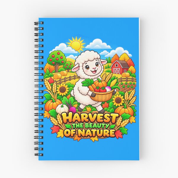 Item preview, Harvest the Beauty of Nature - Cute Sheep Fall Harvest designed and sold by TriStudio.