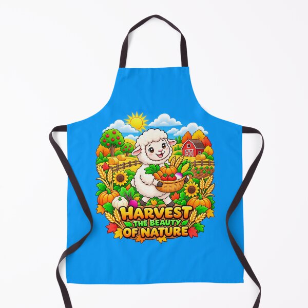 Item preview, Harvest the Beauty of Nature - Cute Sheep Fall Harvest designed and sold by TriStudio.
