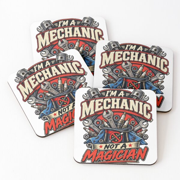 Item preview, I'm a Mechanic Not a Magician – Funny Mechanic Gift designed and sold by BioFaStore.