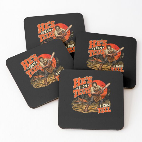 Item preview, Copy of He’s From Texas I can tell Vintage Chainsaw Horror designed and sold by DoArtITa.