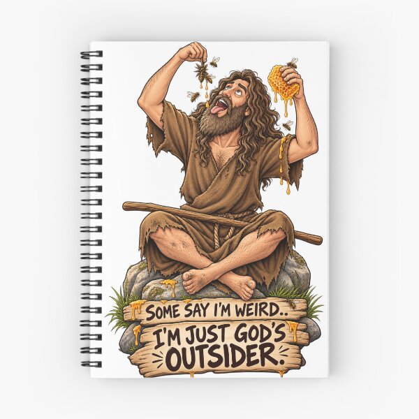Item preview, Some Say I’m Weird… I’m Just God’s Outsider designed and sold by LizHumorComics.