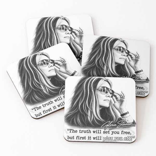 Item preview, Gloria Steinem designed and sold by urbanons.