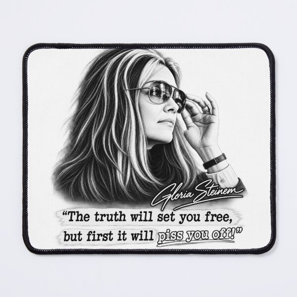 Item preview, Gloria Steinem designed and sold by urbanons.