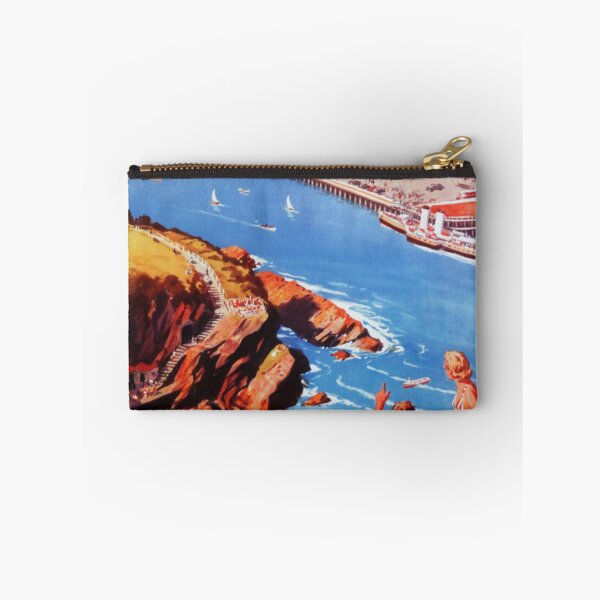 Item preview, Ilfracombe Original Custom Vintage Poster Wall Art Design Pillow Gift designed and sold by Cool Robot Bro..