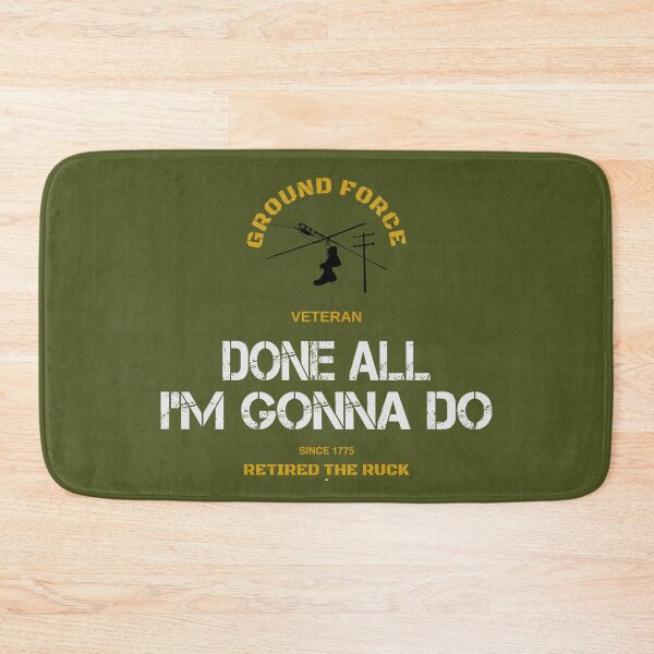 Item preview, GROUND FORCE VETERAN GEAR designed and sold by LoggyDogDesigns.