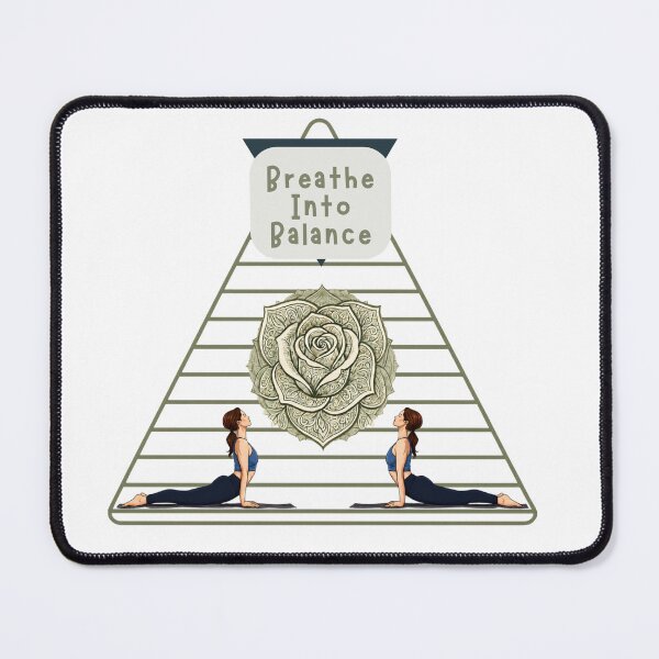 Item preview, Yoga: Breathe Into Balance – Yoga & Mindfulness Design, PanaluPrint designed and sold by PanaluPrint .