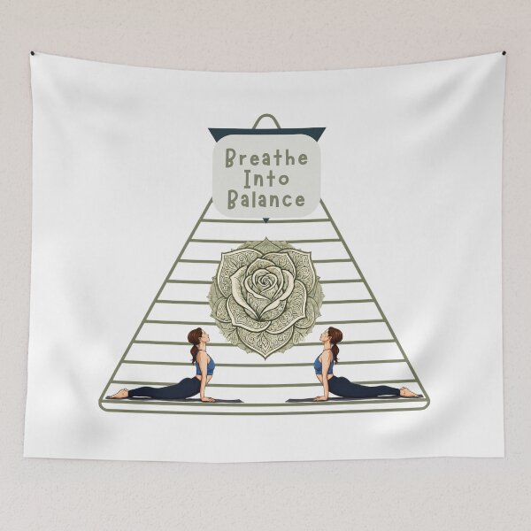 Item preview, Yoga: Breathe Into Balance – Yoga & Mindfulness Design, PanaluPrint designed and sold by PanaluPrint .