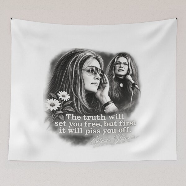 Item preview, Gloria Steinem designed and sold by urbanons.