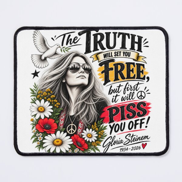 Item preview, Gloria Steinem designed and sold by urbanons.