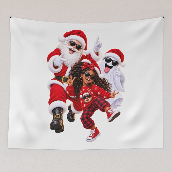 Item preview, Funny Santa Ghost Christmas Family Holiday Design designed and sold by ArtSpark Studio.